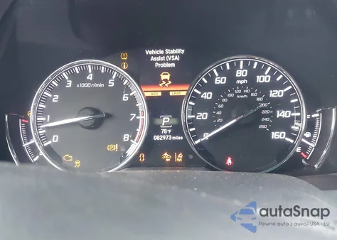 2018 Acura Rlx Tech z USA, uszkodzony, nr VIN JH4KC1F55JC000549